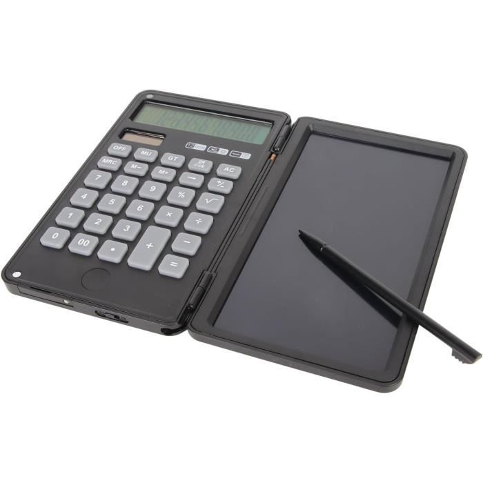 Petite Calculatrice De Poche Standard - Double Alimentation Solaire Et Pile, LCD - 8