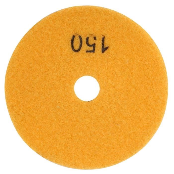 3 Tampons Emery De Polissage – 100 Mm – Agressifs – Résine – étapes De Finition