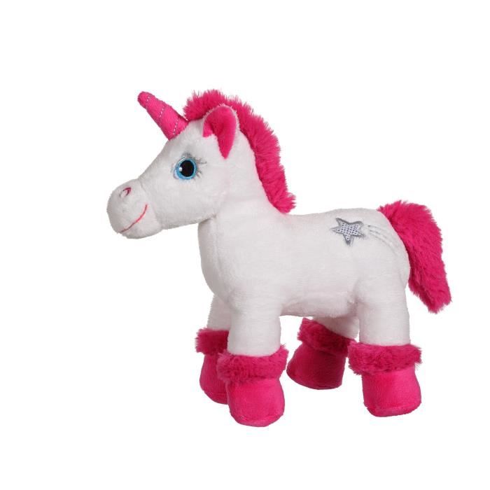 GIPSY Licorne Lica Bella Sonore Fuschia 20 cm Cdiscount Jeux Jouets