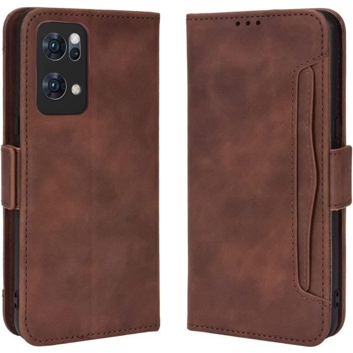 Custodia per OPPO Reno 2/Reno2,Flip Pelle Cover a Libro con Slot per Schede compatibile con OPPO Reno 2/Reno2,Supporto Stand, Interno TPU Protezione Portafoglio Case