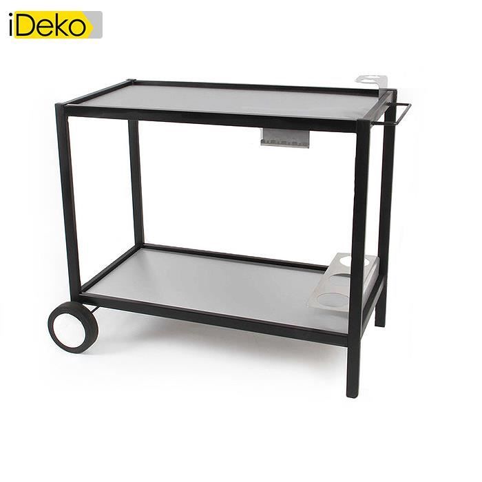 Plateaux Inox Elegant Ideko Desserte Pour Plancha Plateau Inox 88 5x44cm Achat Vente