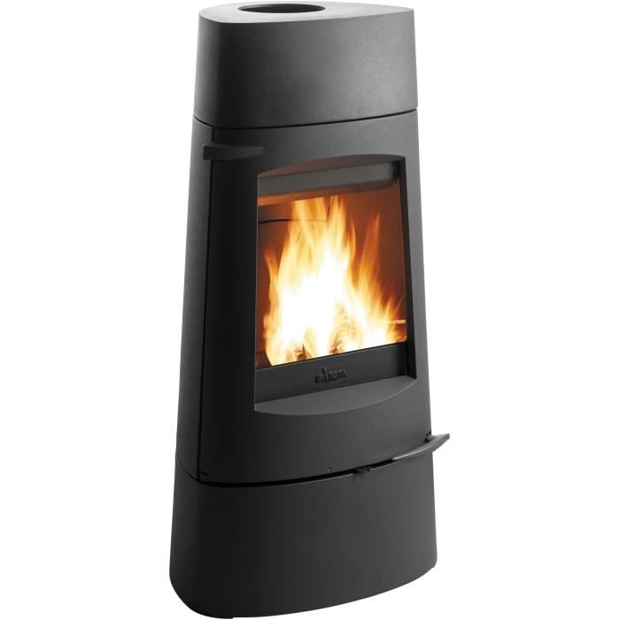 Poêle à bois INVICTA Aratos Fonte 8 KW Bûches 40 cm