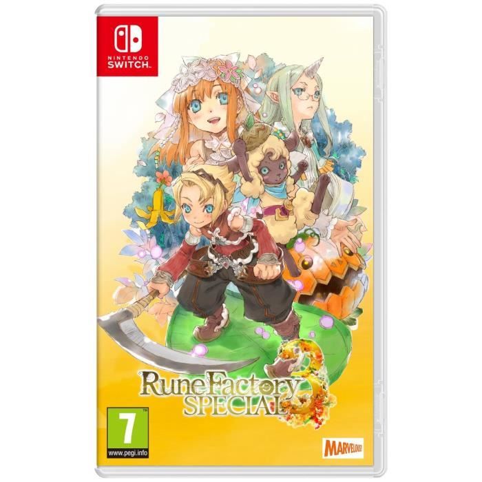 Just For Games Rune Factory 3 Special Jeu Nintendo Switch