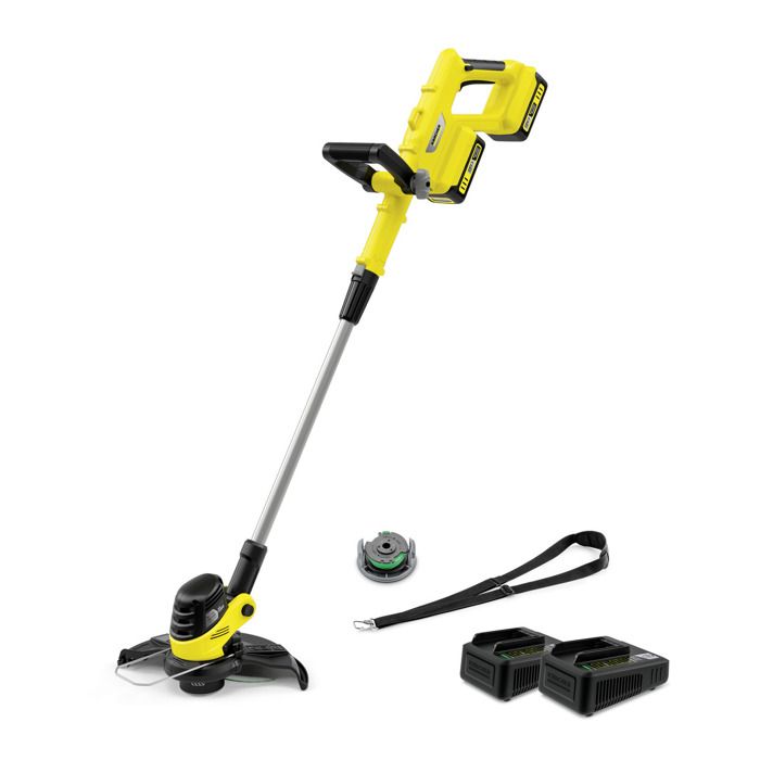 Coupe bordure sans fil 36 V Karcher LTR 3 18 Dual Battery Set moteur 36 V 2 x 18 V coupe 30 cm autonomie35min