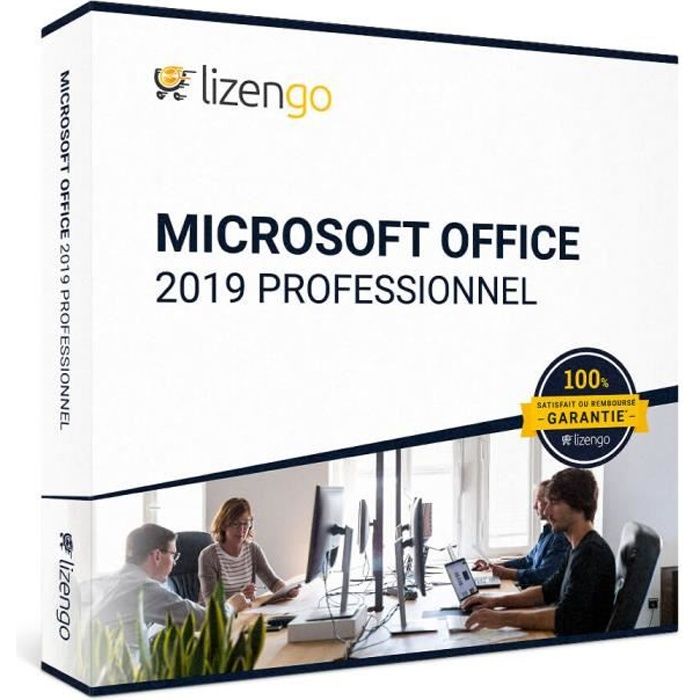 Microsoft Office 2019 Professionnel - Logiciel Bureautique a Telecharger