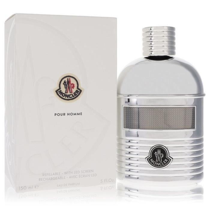 Moncler Eau De Parfum Spray (Refillable + LED Screen) Men 150 ml-0