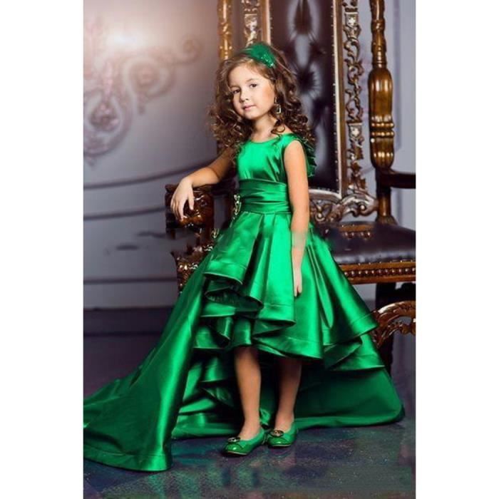 robe longue de ceremonie fille