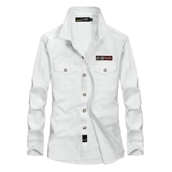chemise homme coupe droite