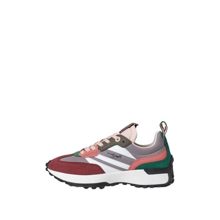 519 Baskets femme Pepe Jeans Ref 61087 911 Pearl Silver Grey
