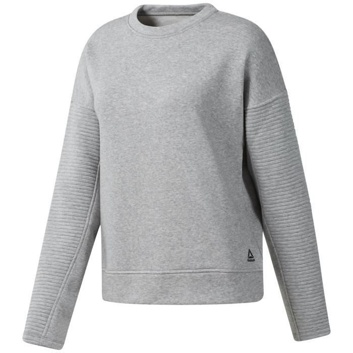 Veste de jogging pour homme - Reebok - Logo Training Essentials - Coupe slim - Bleu marine - Manches longues