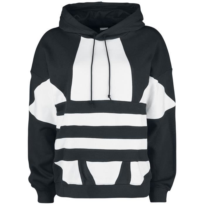 sweat adidas blanc et noir