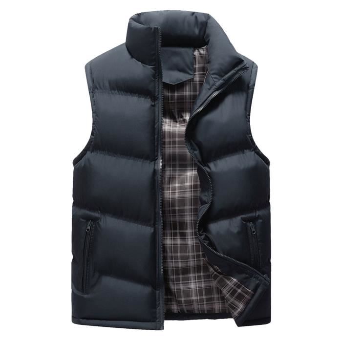 Gilet sans manche homme duvet sale