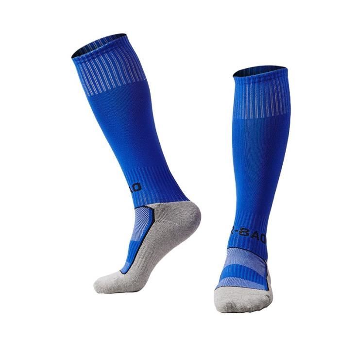 Football 5 paires de chaussettes d entrainement pour equipe de Football pour enfants de 8 a 13 ans blue Euro size 33 37 Cdiscount Sport