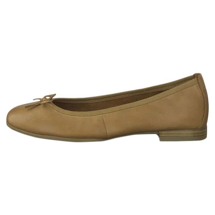 Ballerine Cuir Tamaris Cognac Cognac Cdiscount Chaussures