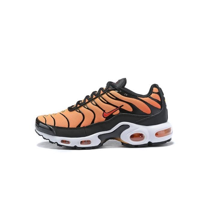 Baskets Nike Air Max Plus TN Homme femme Noir Orange Noir orange
