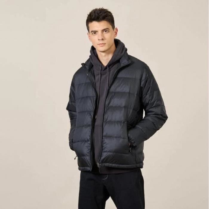 Doudoune homme doudoune courte d contract e Veste 90 Duvet de