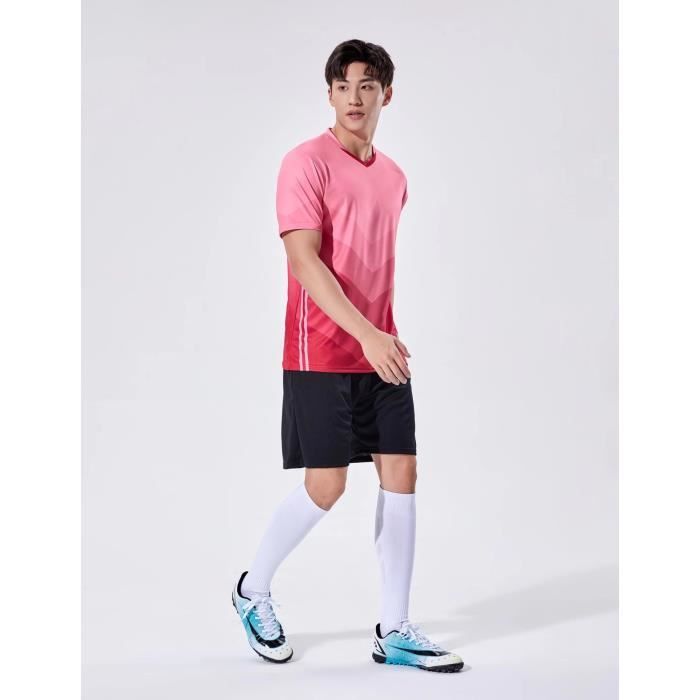 Maillot De Foot Barcelone Personnalisé Avec Nom Et Numéro - Ensemble T-shirt, Short Et Chaussettes