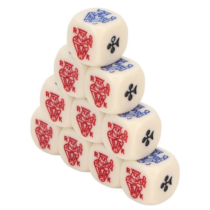 Lot de 50 Dés de Couleurs, 14mm Jeu de Dés en Acrylique Translucide | Dés de Coin Arrondis À 6 Faces avec Étui de Rangement pour Les Jeux De Société, Les Jeux