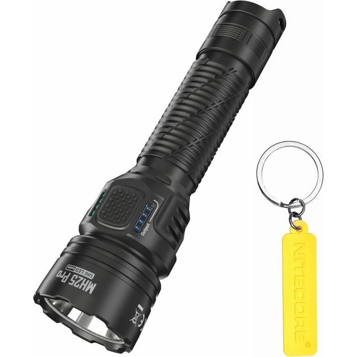 Lampe torche - NITECORE - MH25 Pro - Rechargeable USB-C - Portée ultra longue - Sortie puissante Lampe torche - NITECORE - MH25 Pro - Rechargeable USB-C - Portée ultra longue - Sortie puissante