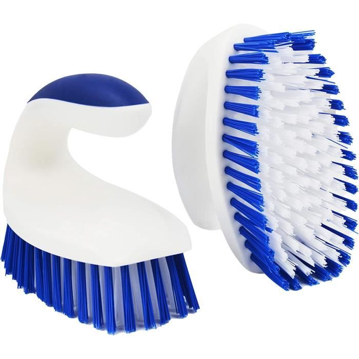 Kit de 2 Brosses de Nettoyage à Poils Durs pour Portes et Fenêtres et Kit de 2 Brosses de Nettoyage à Poils Durs pour Portes et Fenêtres et