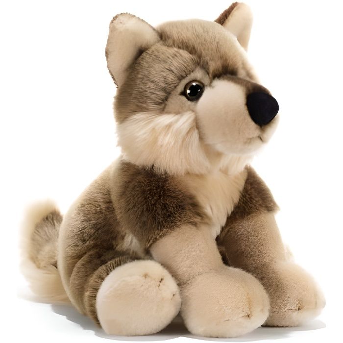 Peluche petit loup 23 cm - Plush & Company - Cdiscount Jeux - Jouets