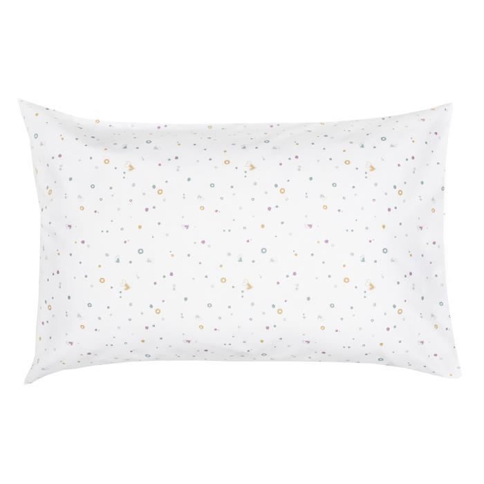 P Tit Basile Taie D Oreiller Pour Bebe 100 Coton Bio 40x60 Cm Imprime Mini Coeurs Coton 57 Fils Certifie Oeko Tex Et Gots Cdiscount Puericulture Eveil Bebe