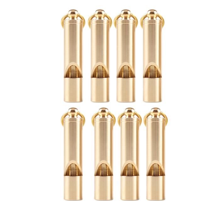 Lot De 12 Sifflets Métal Fort Pour Arbitre, Entraîneur, Survie, Sécurité - Sona