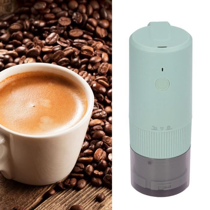 Moulin à Café Électrique Portable Rechargeable - Mini Broyeur Inox 40 Niveaux - Pour Voyage Et Maison