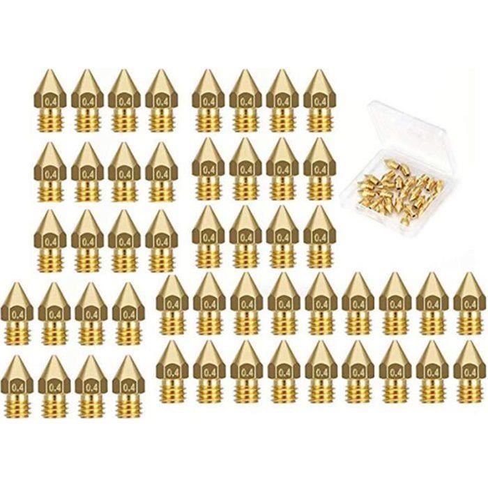Buses D'Imprimante 3D MK8 Extrudeuse Laiton Buse 0.4Mm Avec Brucelles Et Nettoya 313115079046