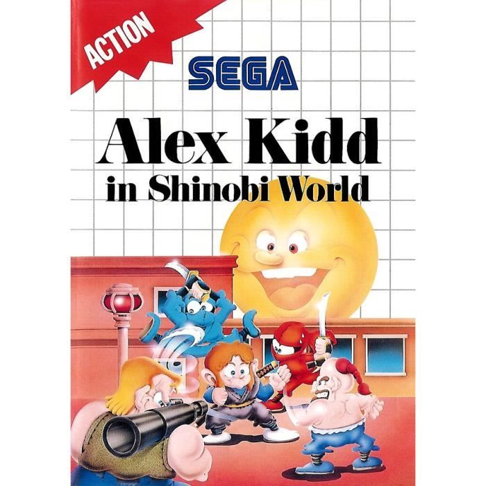 Sega Alex Kidd In Shinobi World