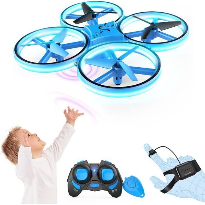 Mini Drone Enfant SNAPTAIN SP300, drone avec 3 lumière