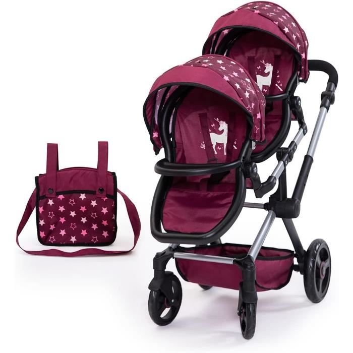 Poussette pour on sale poupee double