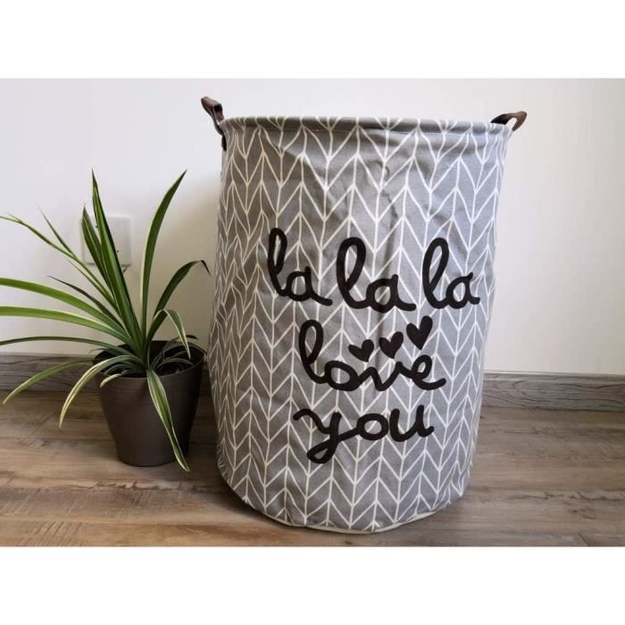 Panier à linge Husky rose-Grand panier à linge pliable avec poignées en Panier à linge Husky rose-Grand panier à linge pliable avec poignées en