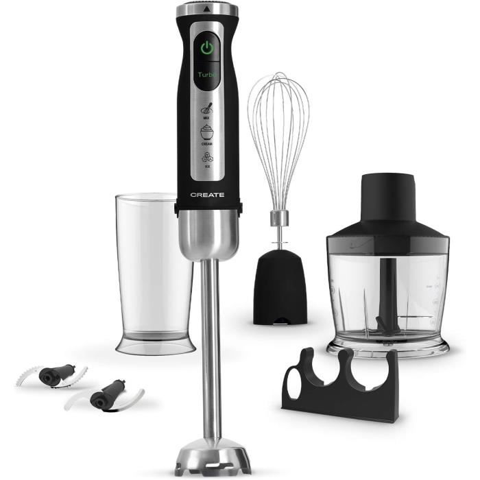 Mélangeur En Acier Inoxydable Gris Original Moulinex - Pièce Détachée Mixeur Plongeant