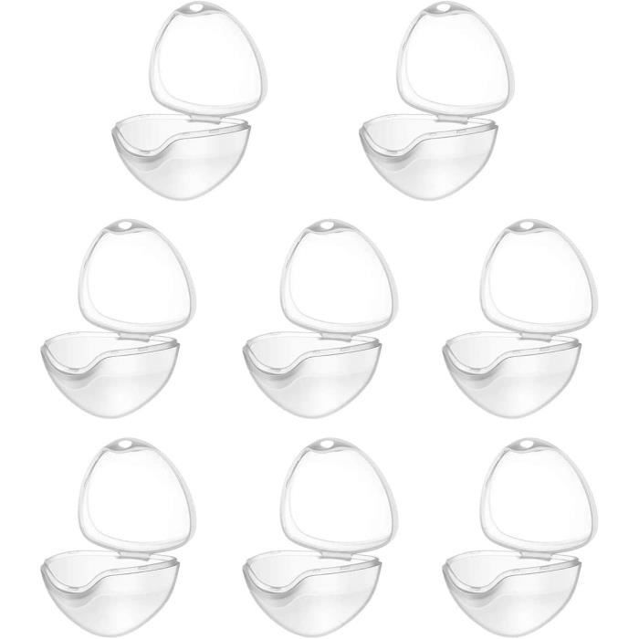 10 Boîtes à Tétine Bébé - Portable & étanche | Sans BPA | Pour Sucette Et Accessoires - Bleu