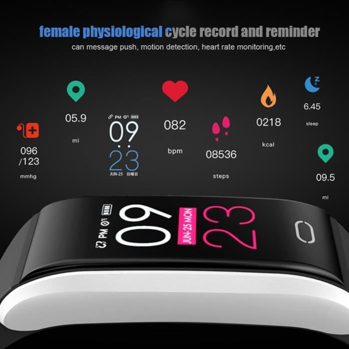 Montre intelligente santé sommeil surveillance Blu... - Grandado