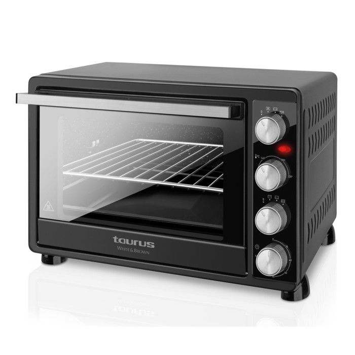 Mini four électrique Taurus - 30L - 1500W - Noir - 5 modes de cuisson