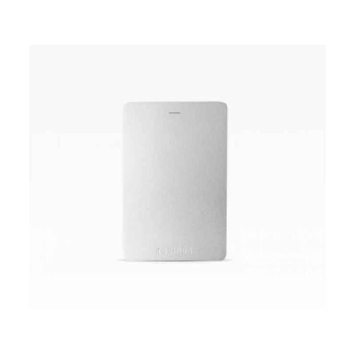 Toshiba Canvio Alu 1 Tb Argent Disque Dur Externe Hdth310es3ab Prix Pas Cher Cdiscount