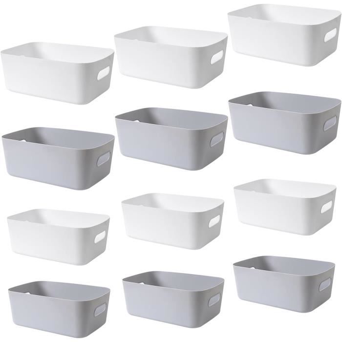 Zerodeko Petit panier à provisions, avec poignée, mini panier à provisions en plastique, panier d'épicerie, jouet Zerodeko Petit panier à provisions, avec poignée, mini panier à provisions en plastique, panier d'épicerie, jouet