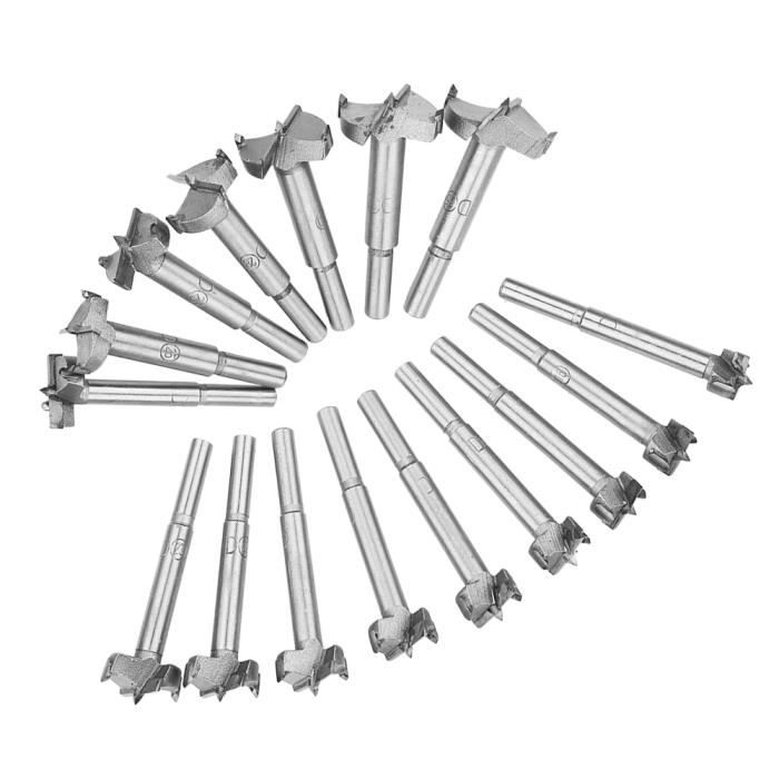 Lot De 10 Forets à Bois 3 Mm - Acier Carbone 45, Pointe Centrée, Pour Bois, Plastique, Aggloméré - 4
