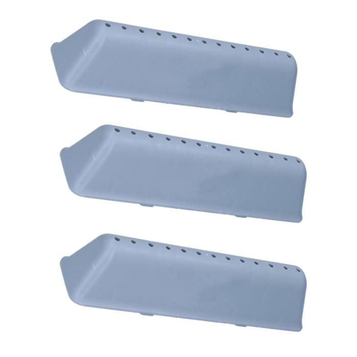 Lot de 3 aubes de tambour BAUKNECHT IGNIS LADEN MAYTAG WHIRLPOOL Compatible Lave linge