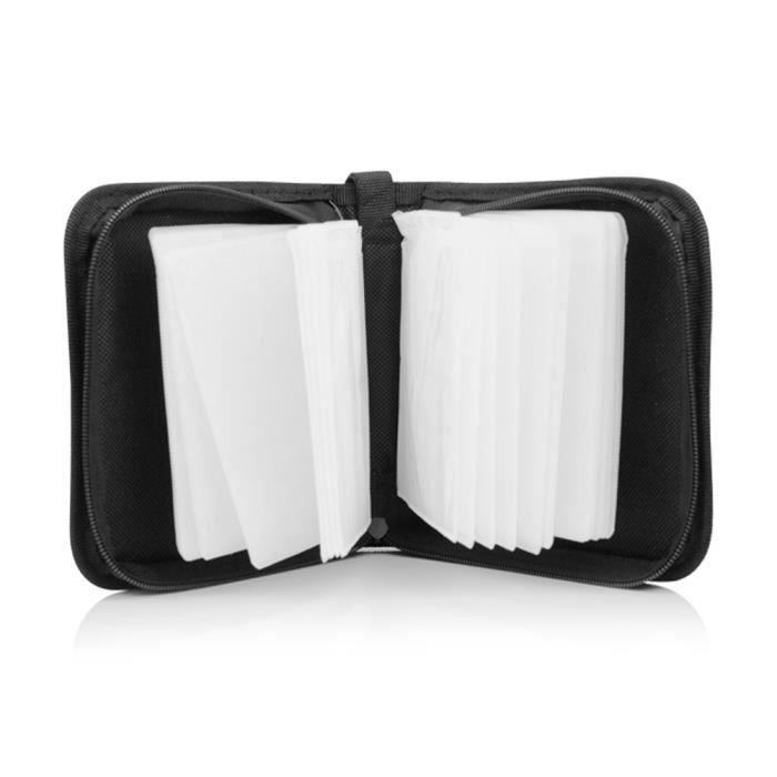 Classeur 40 Disc Rangement Boite Pochette Etui Housse Range Cd Dvd