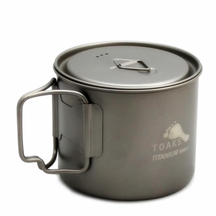 Couvercle De Tasse En Titane Pour Camping - Léger Et Durable - Tailles 80mm à 120mm - 9