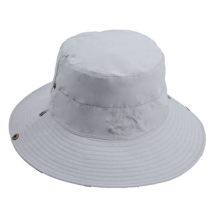 Chapeau De Pêche Extérieur Homme Réglable Et Imperméable - Type Seau - Noir - Neuf Avec Étiquettes