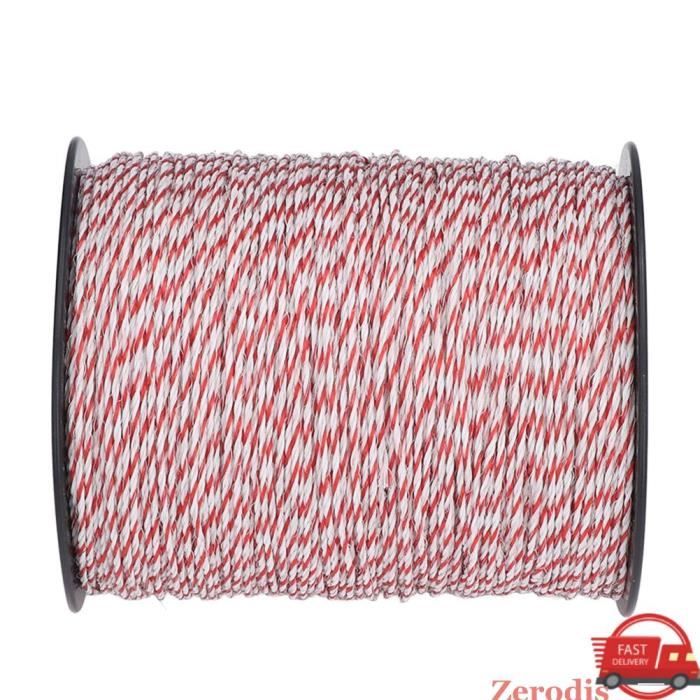 Corde nylon 3 brins 6 mm x 2 mètres