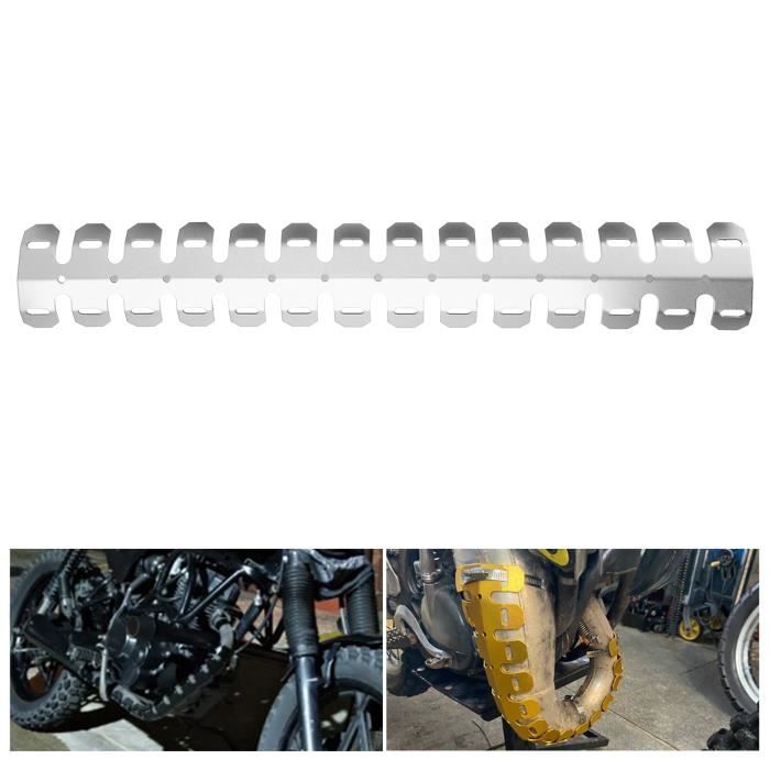 Protecteur Thermique Pour Tuyau D’eau Moto Harley Pan America 1250 (2021-2024) – Aluminium Avec Isolation Silicone 3M, Noir - 4