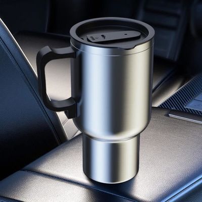 Fdit tasse chauffante pour voiture Tasse de voyage en acier