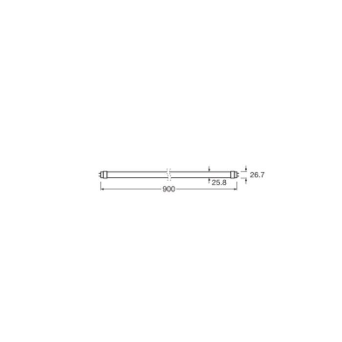 Ledvance Tubo LED T8 Performance 150cm 23,1W 3330lm – Sostituto 58W, Luce Bianca Calda 830, Attacco G13, Non Dimmerabile - 3