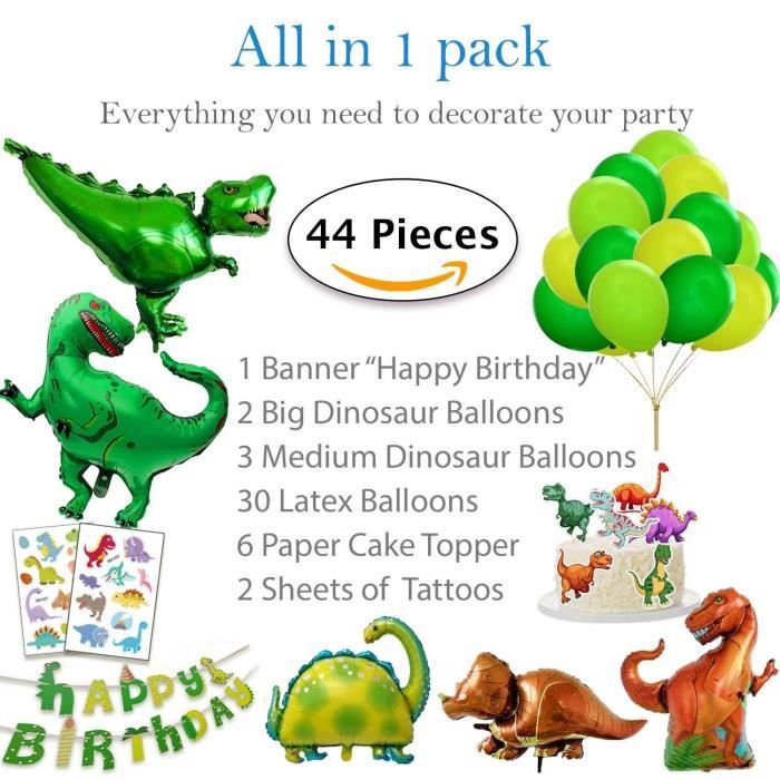 Ensemble Déco Anniversaire Kpop Saja – Bannière, Ballons – Thème 2025 – Garçon