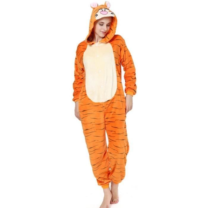 Pyjama tigrou adulte sales